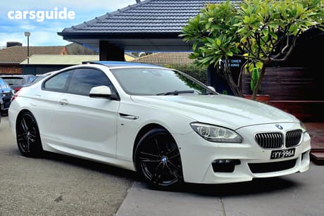 White 2015 BMW 640I Coupe 40I