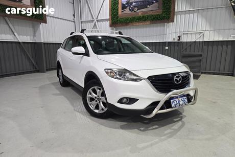 White 2015 Mazda CX-9 Wagon Classic (Fwd)
