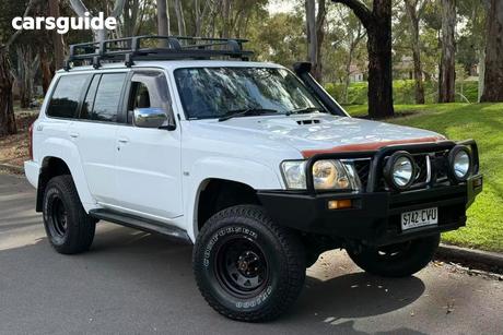 White 2007 Nissan Patrol Wagon St (4X4)
