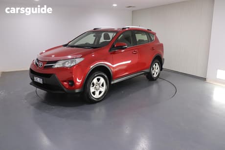 Red 2013 Toyota RAV4 Wagon Gx (4X4)