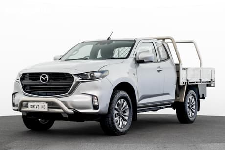 Silver 2020 Mazda BT-50 Freestyle Cab Chassis Xt (4X4) (5Yr)