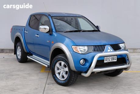 Blue 2008 Mitsubishi Triton Double Cab Utility Glx-R (4X4)