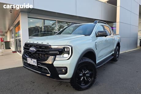 Grey 2025 Ford Ranger Double Cab Pick Up Phev Stormtrak (4X4)