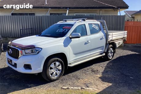 White 2020 LDV T60 Double Cab Utility Luxe (4X4)