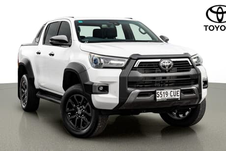 White 2022 Toyota Hilux Double Cab Pick Up Rogue (4X4)