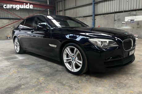 Black 2011 BMW 740I Sedan 40I
