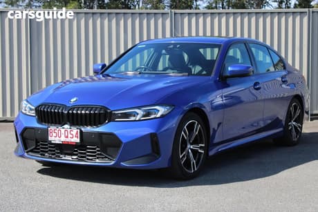 Blue 2023 BMW 320I Sedan M Sport