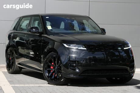 Black 2026 Land Rover Range Rover Sport Wagon D300 Dynamic Se (221Kw)