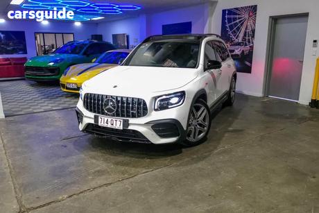 White 2022 Mercedes-Benz GLB35 Wagon 4Matic