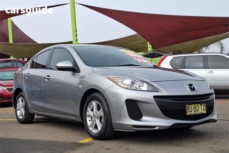 Silver 2012 Mazda 3 Sedan Neo