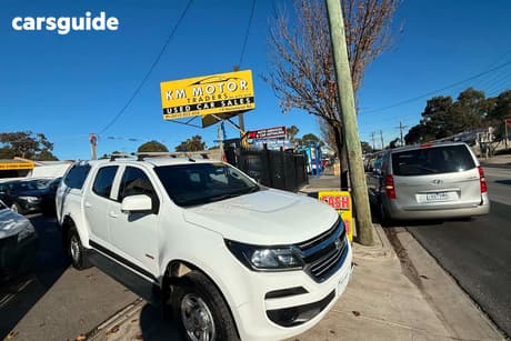 White 2018 Holden Colorado Crew Cab Pickup Ls (4X2) (5Yr)