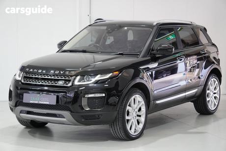Black 2016 Land Rover Range Rover Evoque Wagon Td4 180 Hse