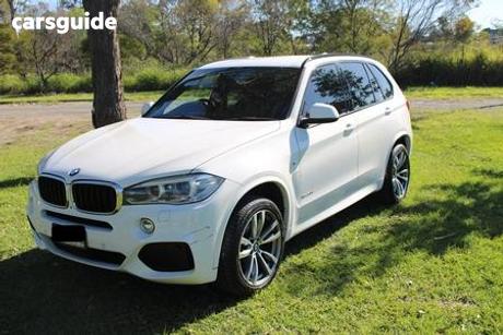 White 2017 BMW X5 Wagon M50D