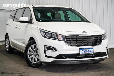 White 2020 Kia Carnival Wagon S