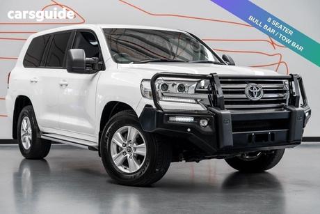 White 2020 Toyota Landcruiser Wagon Lc200 Gxl (4X4)