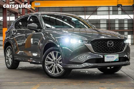Grey 2022 Mazda CX-5 Wagon Akera (Awd)
