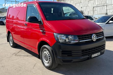Red 2019 Volkswagen Transporter Van Tdi 340 Swb Mid