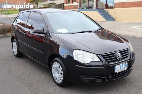 Black 2008 Volkswagen Polo Hatchback Club