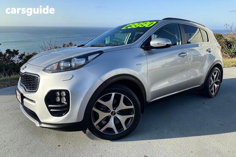 Silver 2017 Kia Sportage Wagon Gt-Line (Awd)