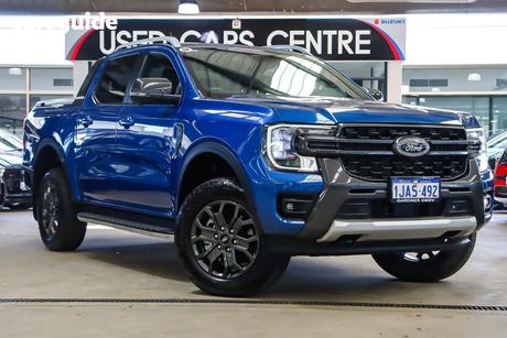 Blue 2024 Ford Ranger Double Cab Pick Up Wildtrak 2.0 (4X4)