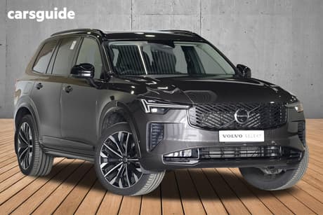 Grey 2025 Volvo XC90 Wagon Ultra B5 Dark Mhev