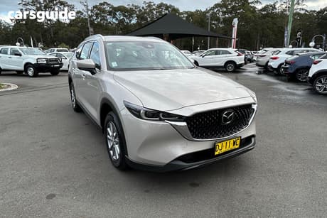 Grey 2023 Mazda CX-8 Wagon G25 Sport (Fwd)