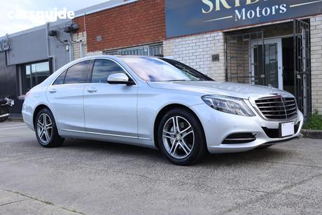 Silver 2013 Mercedes-Benz S400 Sedan (HYBRID) 222057