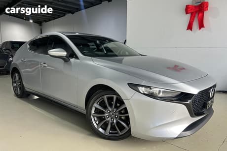 Silver 2019 Mazda 3 Hatchback G20 Touring