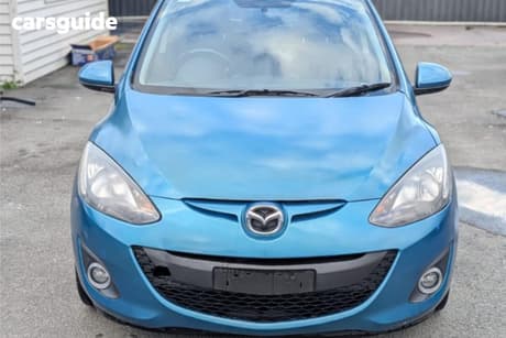 Blue 2014 Mazda 2 Hatchback Neo Sport
