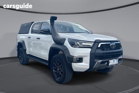 White 2022 Toyota Hilux Double Cab Pick Up Rogue (4X4)