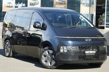 Blue 2022 Hyundai Staria Wagon Highlander