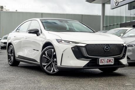 White 2026 Mazda 6E Sedan Atenza