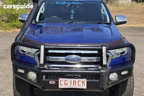Blue 2016 Ford Ranger Dual Cab Pick-up Wildtrak 3.2 (4X4)