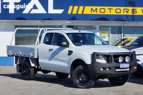 White 2015 Ford Ranger Super Cab Chassis Xl 3.2 (4X4)