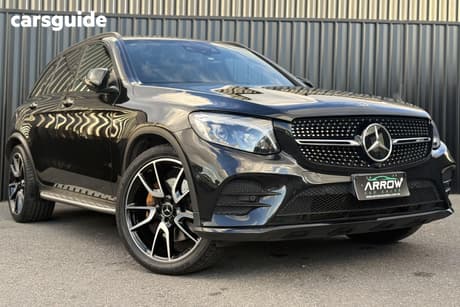 Black 2018 Mercedes-Benz GLC43 Wagon 4Matic