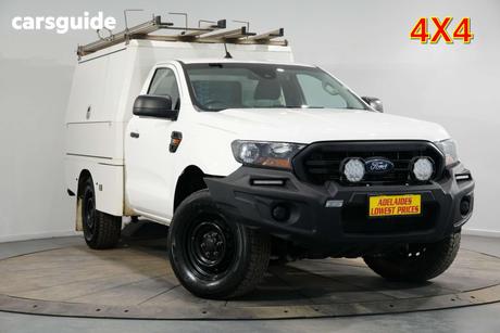 White 2021 Ford Ranger Cab Chassis Xl 3.2 (4X4)