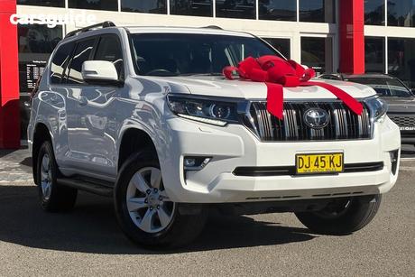 White 2023 Toyota Landcruiser Prado Wagon Gxl