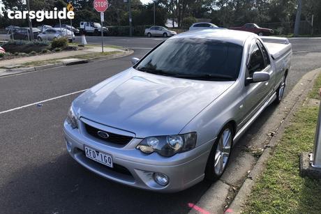 Silver 2006 Ford Falcon Ute Tray XR6 TURBO