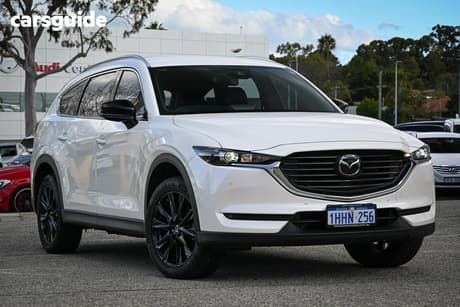White 2021 Mazda CX-8 Wagon Touring Sp (Fwd)