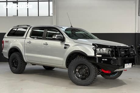 Silver 2017 Ford Ranger Dual Cab Utility Xlt 3.2 (4X4)