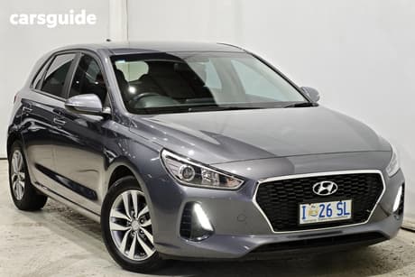 Grey 2020 Hyundai I30 Hatchback Active