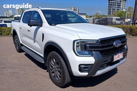 White 2024 Ford Ranger Double Cab Pick Up Wildtrak 3.0 (4X4)