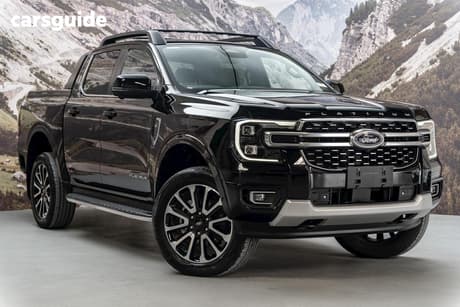 Black 2024 Ford Ranger Double Cab Pick Up Platinum 3.0 (4X4)
