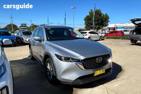 Silver 2023 Mazda CX-5 Wagon G20 Maxx (Fwd)