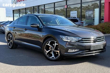Grey 2022 Volkswagen Passat Sedan 140Tsi Business