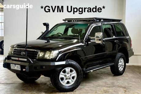 Black 2005 Toyota Landcruiser Wagon Sahara (4X4)