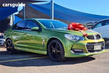 Green 2016 Holden Commodore Sedan Sv6
