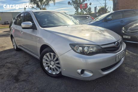 Silver 2010 Subaru Impreza Hatchback R (Awd)