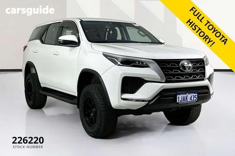 White 2020 Toyota Fortuner Wagon Gx