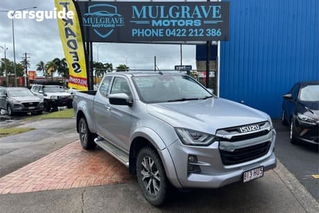 Silver 2023 Isuzu D-MAX Space Cab Utility Ls-U (4X4)